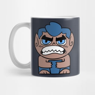 SeaFoam Tiki Series: Blue Mug